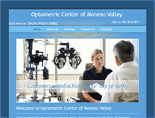 Tablet Screenshot of optocentermorenovalley.com